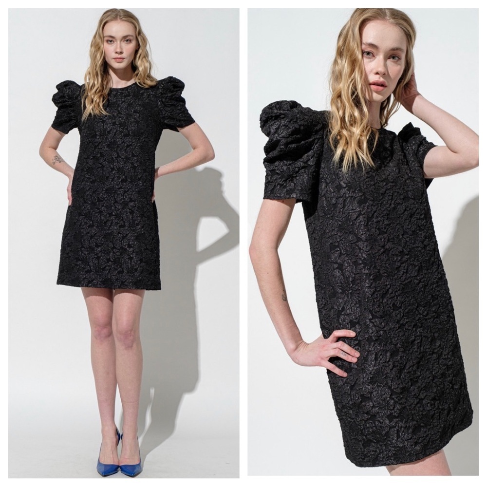 Puff Short Sleeve Dress